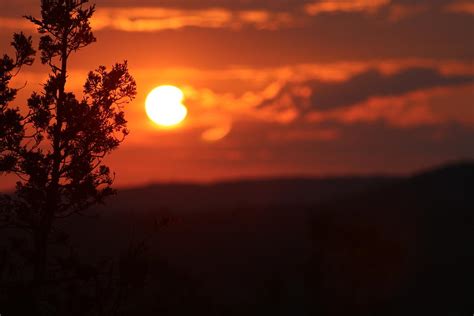 Hill top sunset Photograph by William Montour - Fine Art America