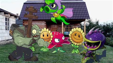 Plants Vs Zombies Real Life Youtube