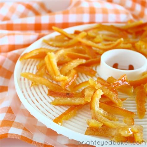 Diy Candied Orange Peel