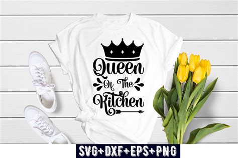 Queen Of The Kitchen Graphic By Svg Huge Creative Fabrica