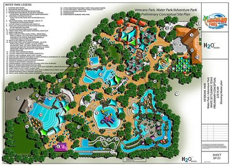 Hawaiian Falls Waterpark design | Theme park planning, Theme park map ...