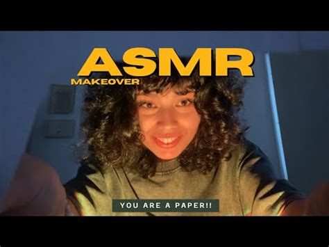 ASMR Tracing Drawing On Your Paper Face Layered Sounds