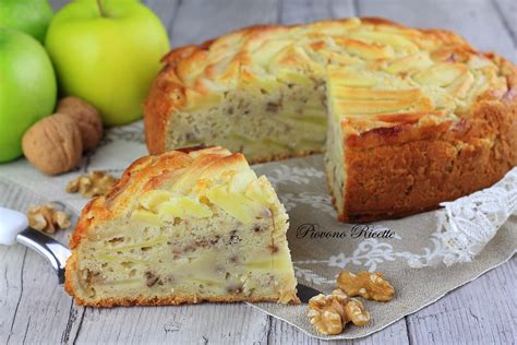 Torta Di Mele Con Noci E Cannella Soffice Golosa E Profumata