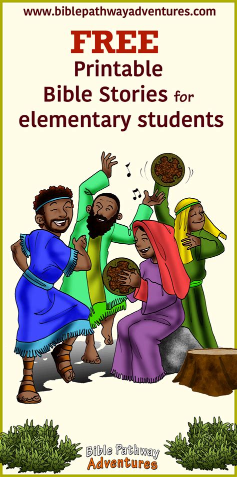 Printable Bible Stories With Pictures