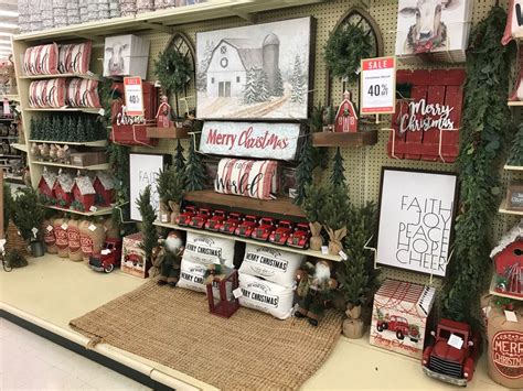 Christmas Decor At Hobby Lobby