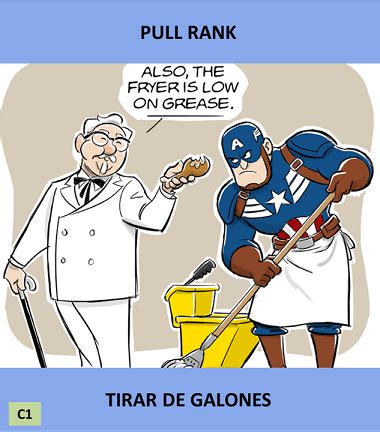 el clemente ingles martes expresiones pull rank