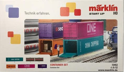 Märklin Start Up Container Set 1 87 Se priser nu