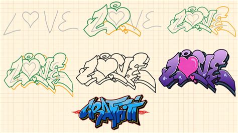 How To Draw Graffiti Step By Step