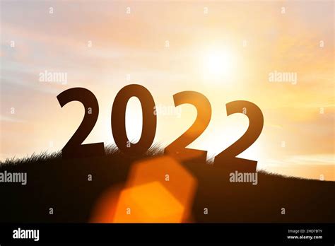 Concept of transitioning from the year 2021 to 2022 Stock Photo - Alamy