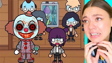 Run From The Creepy Clown In Toca Boca 💀 Toca Life World Youtube