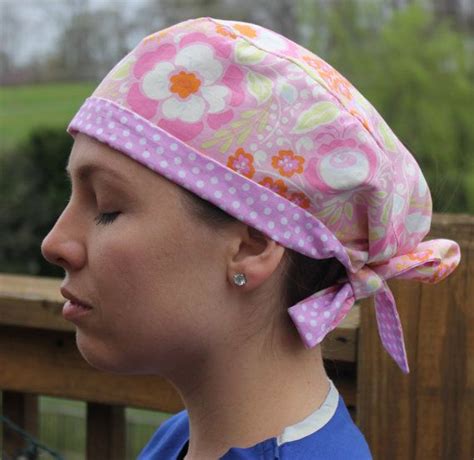 Reversible Scrub Surgical Cap Etsy