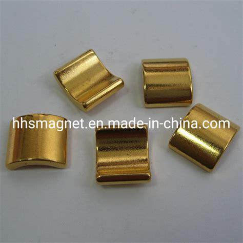 Neodymium Arc Segment Shape Ndfeb Magnet Suitable For Dc Motor China