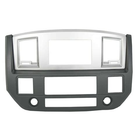 Stereo Radio Double Din Dash Install Bezel Kit For 06 09 Dodge Ram 1500