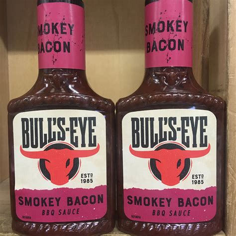 2x Bull S Eye Smokey Bacon Bbq Sauce 2x300ml And Low Price Foods Ltd