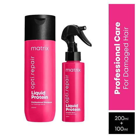 Matrix Optirepair Shampoo Spray With Liquid Protein For Damaged