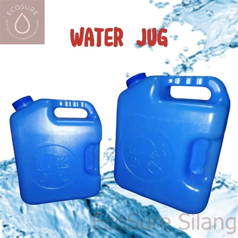 3 Liters 6 Liters Slim Mini Water Container Jug Pitcher For Safe