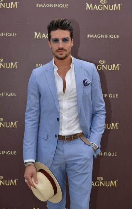 Men Linen Suits Blue Linen Suit Blue Suit Men Mens Suits Cool