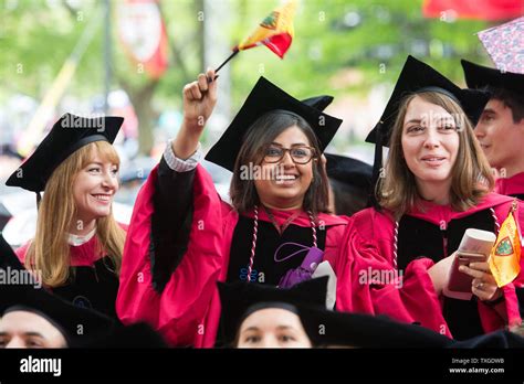 Graduating Harvard Students Celebrate At The 366th Commencement For