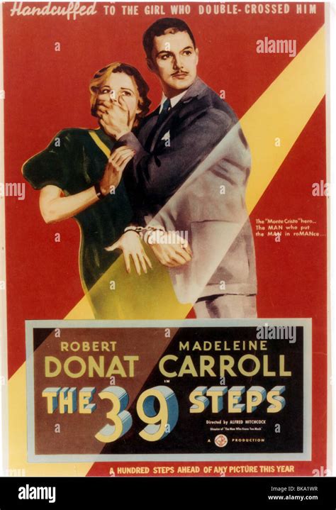 THE 39 STEPS (1935) THE THIRTY NINE STEPS (ALT) POSTER 39ST 002CP Stock Photo - Alamy