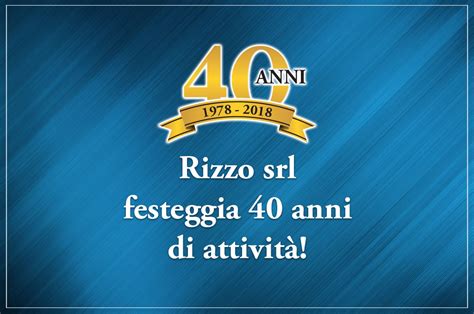 40 anni di attività