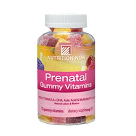 Prenatal Gummies 75 chew by Nutrition Now - BISHOPS MARKET