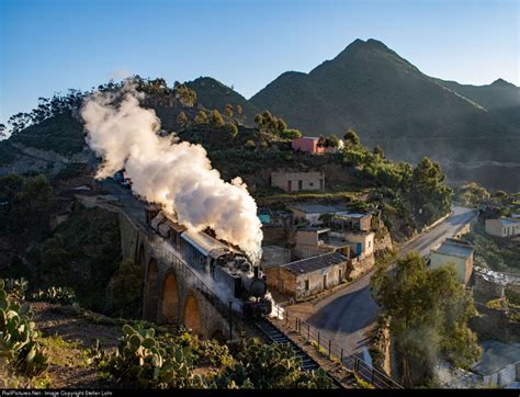 Eritrean Railways Steam Train In Asmara Eritrea