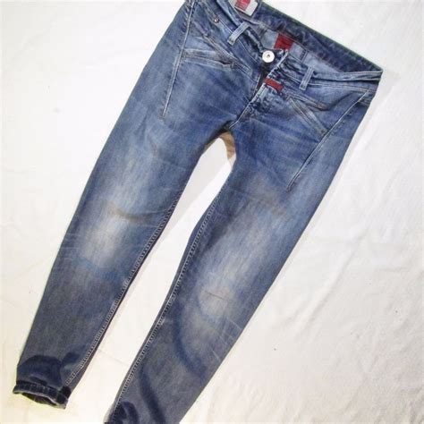 Ladies Jeans Marithe Francois Girbaud Skinny Leg W30 Made In Italy Marithefrancoisgirbaud