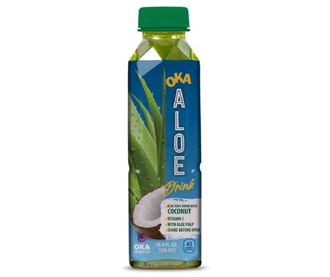 Oka Coconut Aloe Vera Drink 169 Oz Big Lots