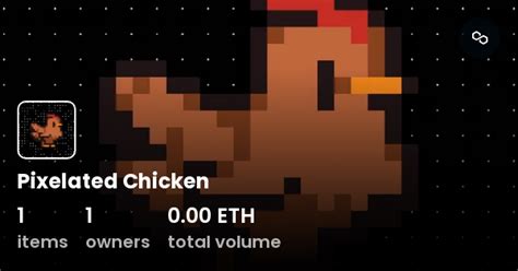 Pixelated Chicken Collection Opensea