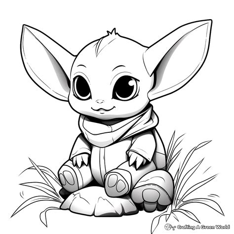 Baby Yoda Coloring Pages Free And Printable