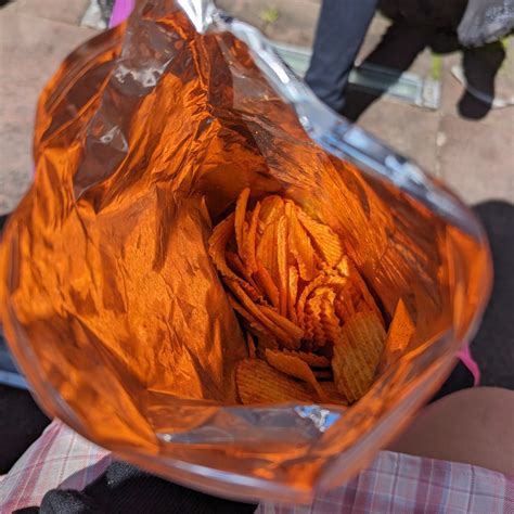 Max Extra Flamin Hot Flavour Potato Crisps From Walkers Vegan