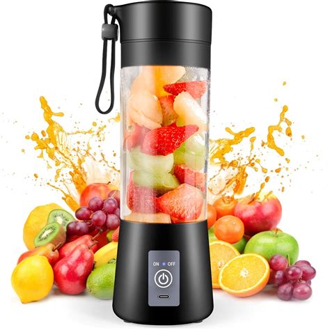 Pc Portable Electric Fruit Juicer Usb Charging Mini Smoothie Blender