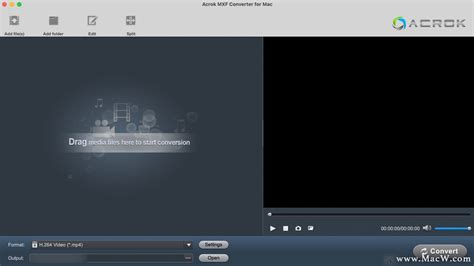 MXF转换器 Acrok MXF Converter for Mac MXF格式视频转换器 macw下载站