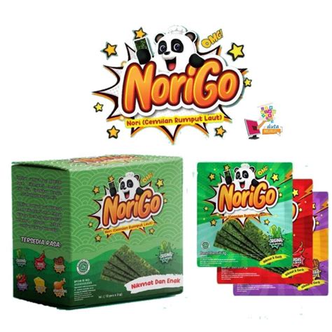 Jual Nori Go Seaweed Rumput Laut Original Barbeque 3 Gr 1 Sachet