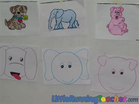 Pin the Nose on the Animals « Little Running Teacher