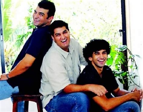 Brothers Aditya Roy Kapur, Kunaal Roy Kapur and Siddharth Roy Kapur ...