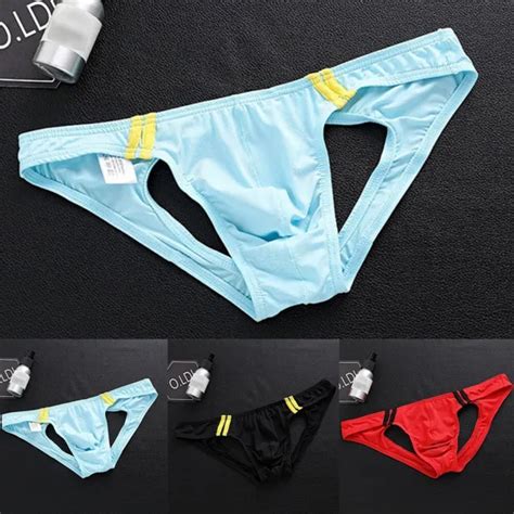 SOUS V TEMENTS HOMMES Cordes En Bikini Extensible G Noir Rouge Bleu