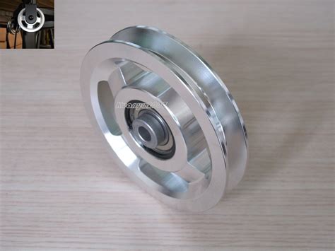 Universal Mm Aluminium Alloy Bearing Pulley Wheel Cable Gym