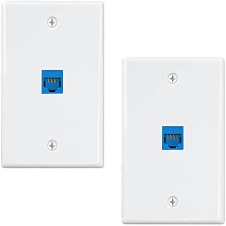 Amazon Bupldet Port Cat Ethernet Wall Plate Female To Female