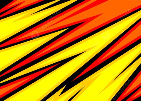 Racing Stripes Abstract Background With Yellow And Orange Free Vector