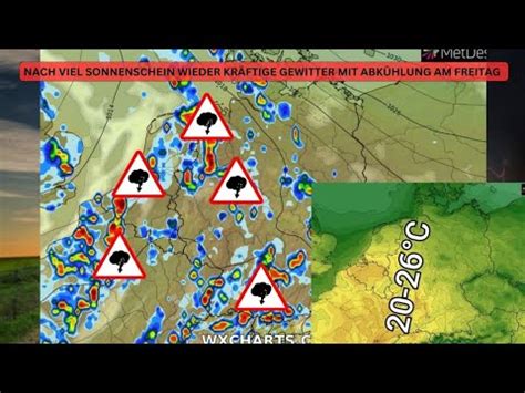 Nach Viel Sonnenschein Neue Kr Ftige Gewitter Am Freitag Bis C