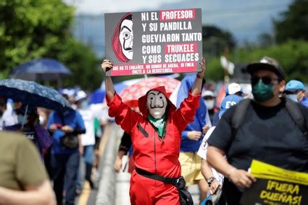 Thousands Of Salvadorans Protest Against The Government Of Nayib Bukele