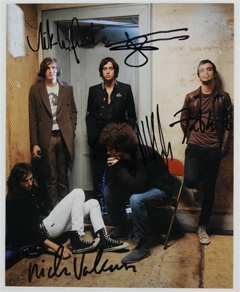 The Strokes Fully Signed Jsa Autograph 8 X 10 Photo Julian Casablancas