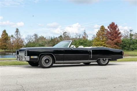 Black Cadillac Eldorado Convertible with 97794 Miles available now! for ...