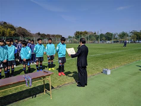 さいたま市pta協議会西区連合会 西区中学生スポーツ大会 後期 サッカー（決勝）