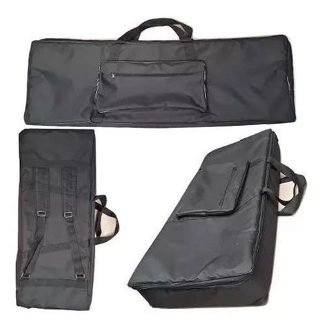 Capa Bag Para Teclado Master Luxo Yamaha Psr E333 Preto Frete grátis