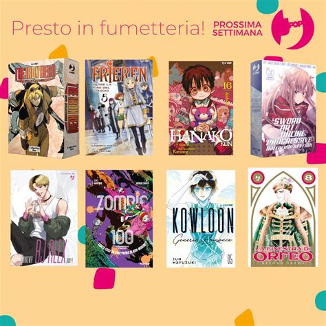 Le Uscite J POP Manga Del 4 Maggio 2022