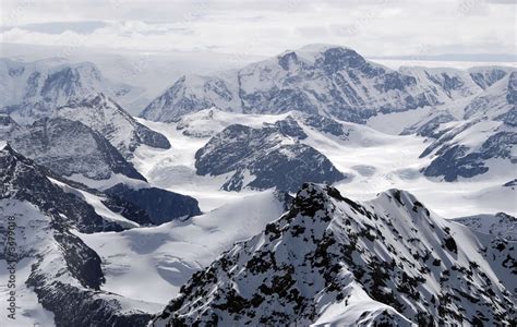 antarctic mountains Stock Photo | Adobe Stock