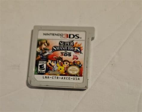 Super Smash Bros Nintendo 3ds Game Only 45496742904 Ebay