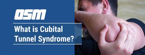 What Is Cubital Tunnel Syndrome Orthopedic Sports Medicine